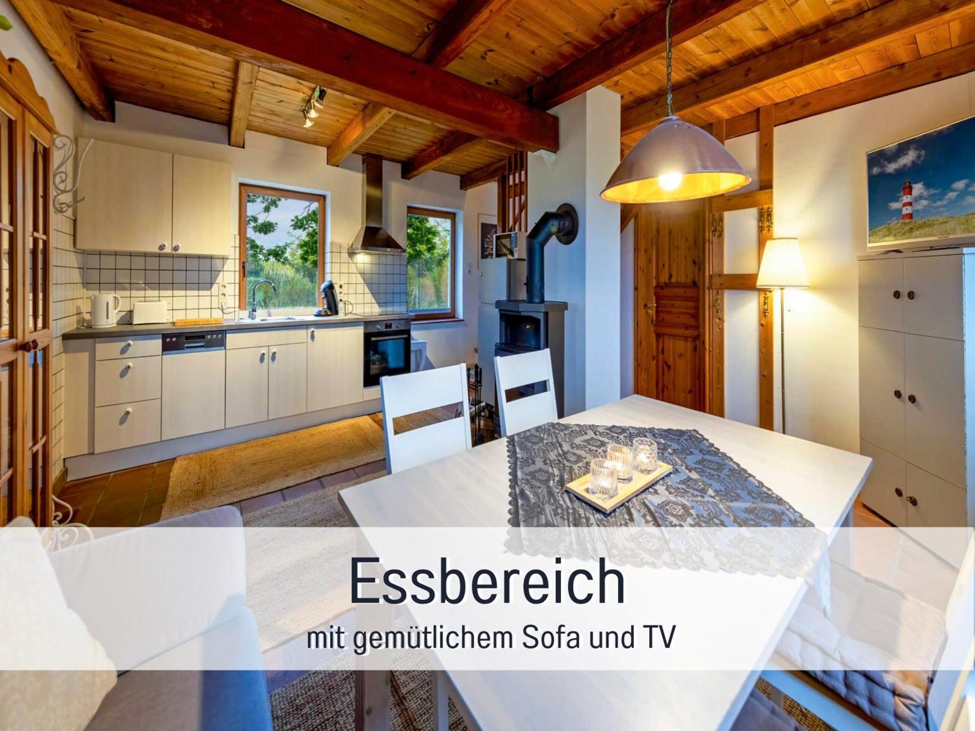 Ferienhaus Toepferhaus - Strandnah, Haustierfreundlich, Optimal Fuer Workation, Kaminofen, Garten, Fuer Paare Und Alleinreisende 斯泰恩伯格 外观 照片