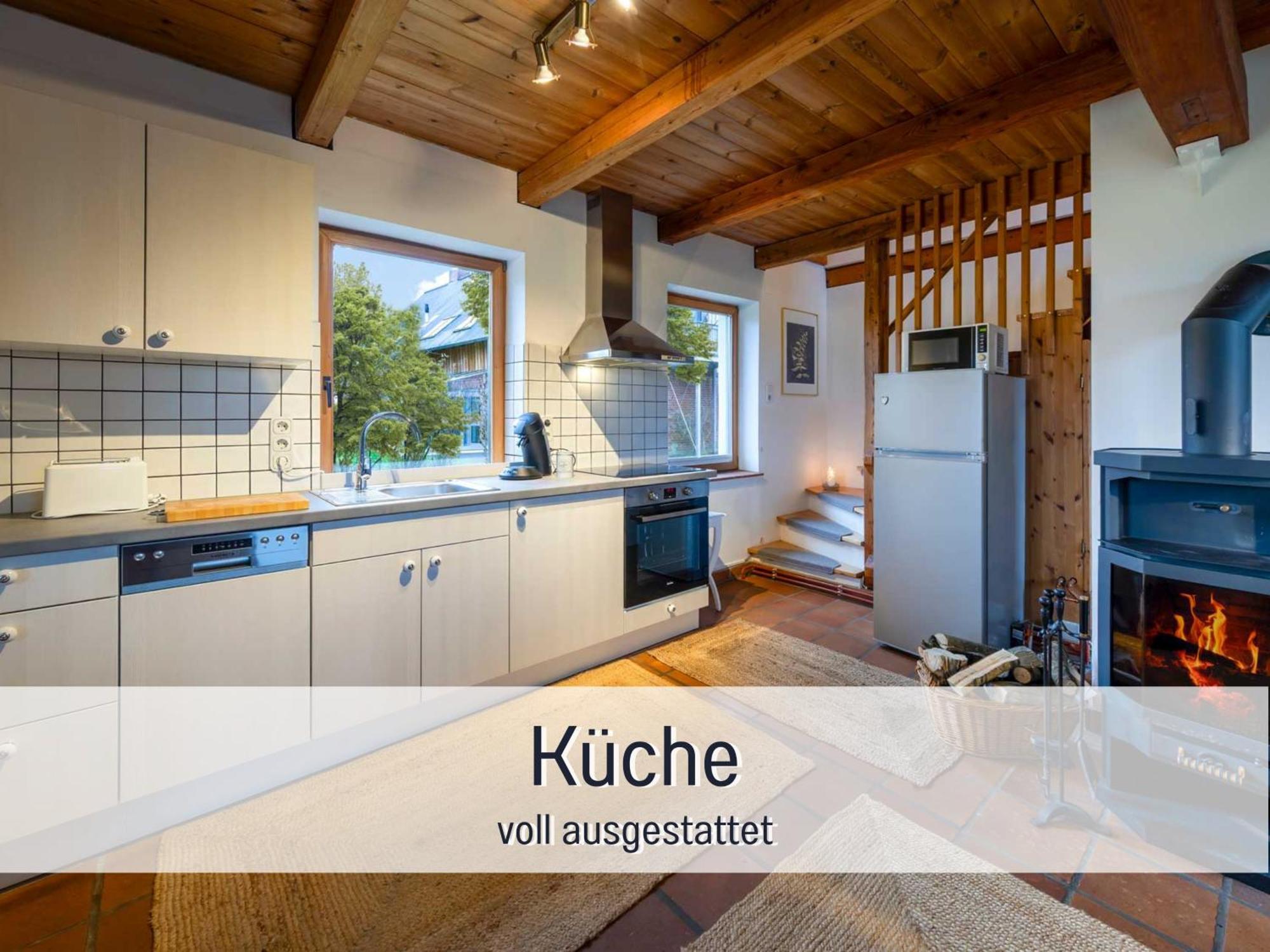 Ferienhaus Toepferhaus - Strandnah, Haustierfreundlich, Optimal Fuer Workation, Kaminofen, Garten, Fuer Paare Und Alleinreisende 斯泰恩伯格 外观 照片